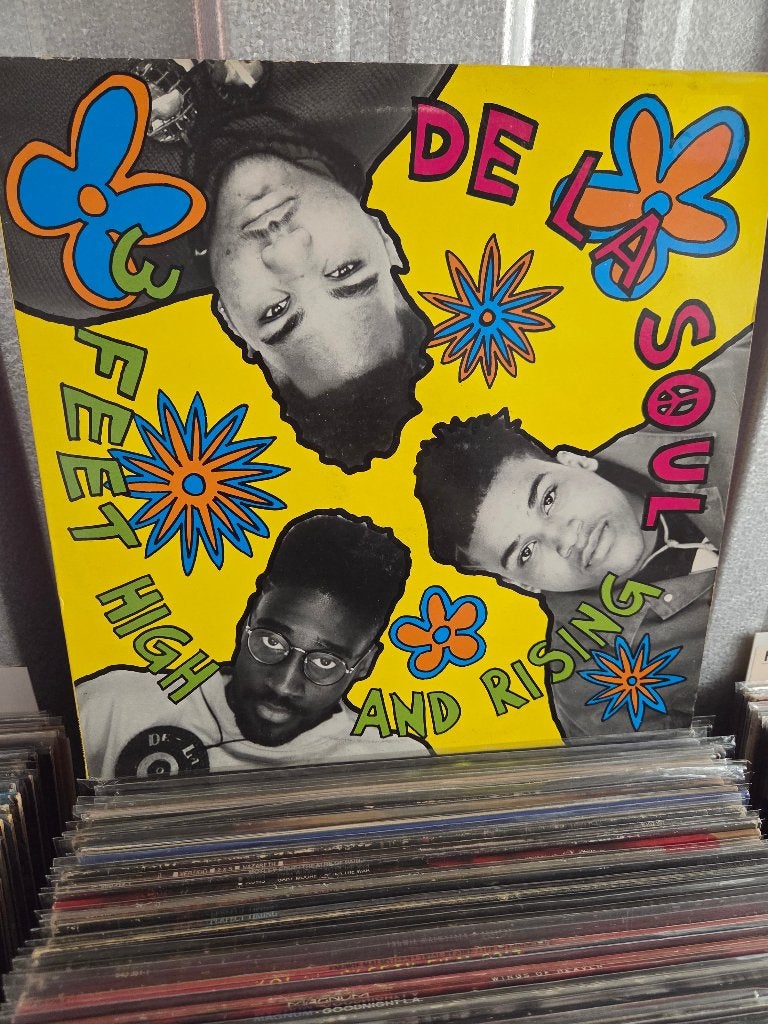 Collectors Item lp: DE LA SOUL: 3 FEET HIGH AND RISING, Beschermende buitenhoes, LP, Gebruikt, Ophalen of Verzenden