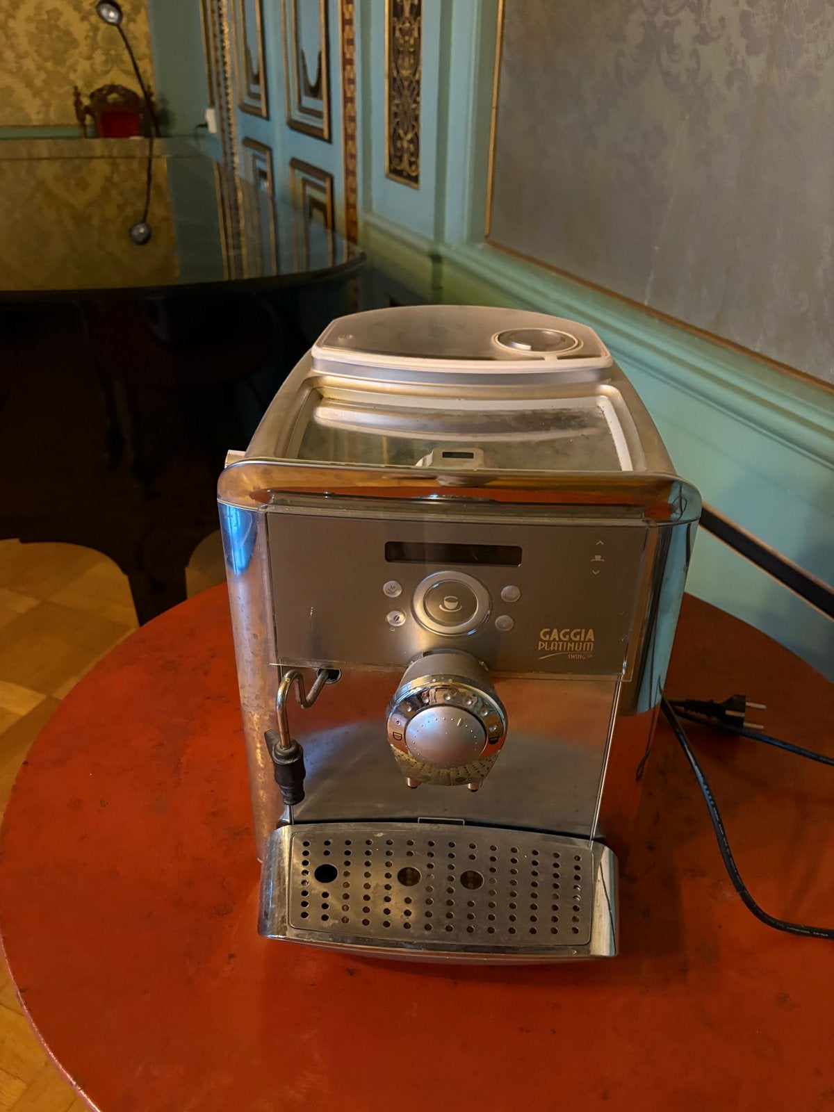 Gaggia Platinum Vision Espresso Apparaat met Filters, Ophalen, Gebruikt, Espresso apparaat, Koffiebonen