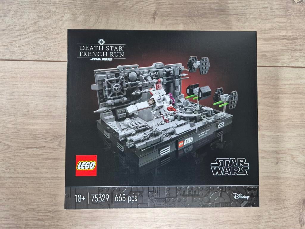 LEGO Star Wars Death Star Trench Run Diorama 75329, Kinderen en Baby's, Speelgoed | Duplo en Lego, Star Wars, Lego, Nieuw, Ophalen of Verzenden