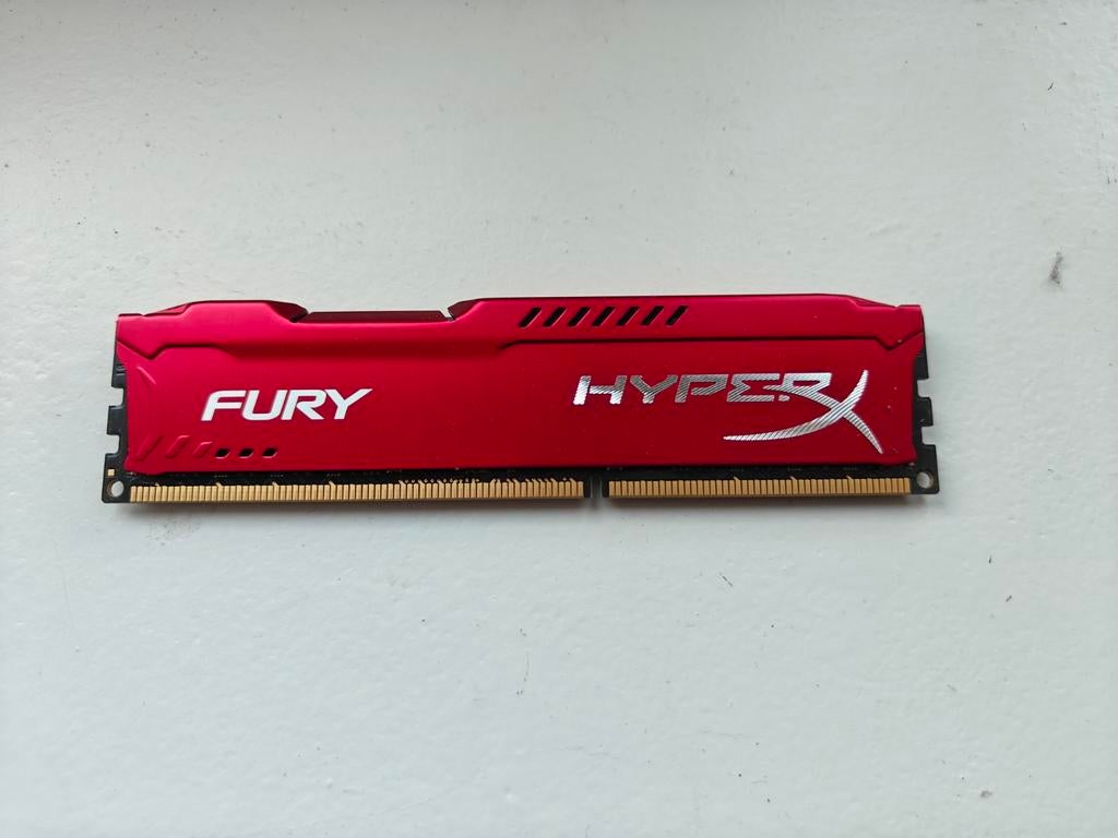 HyperX Fury DDR3 8GB RAM Geheugenmodule, Computers en Software, RAM geheugen, Gebruikt, Server, 8 GB, DDR3