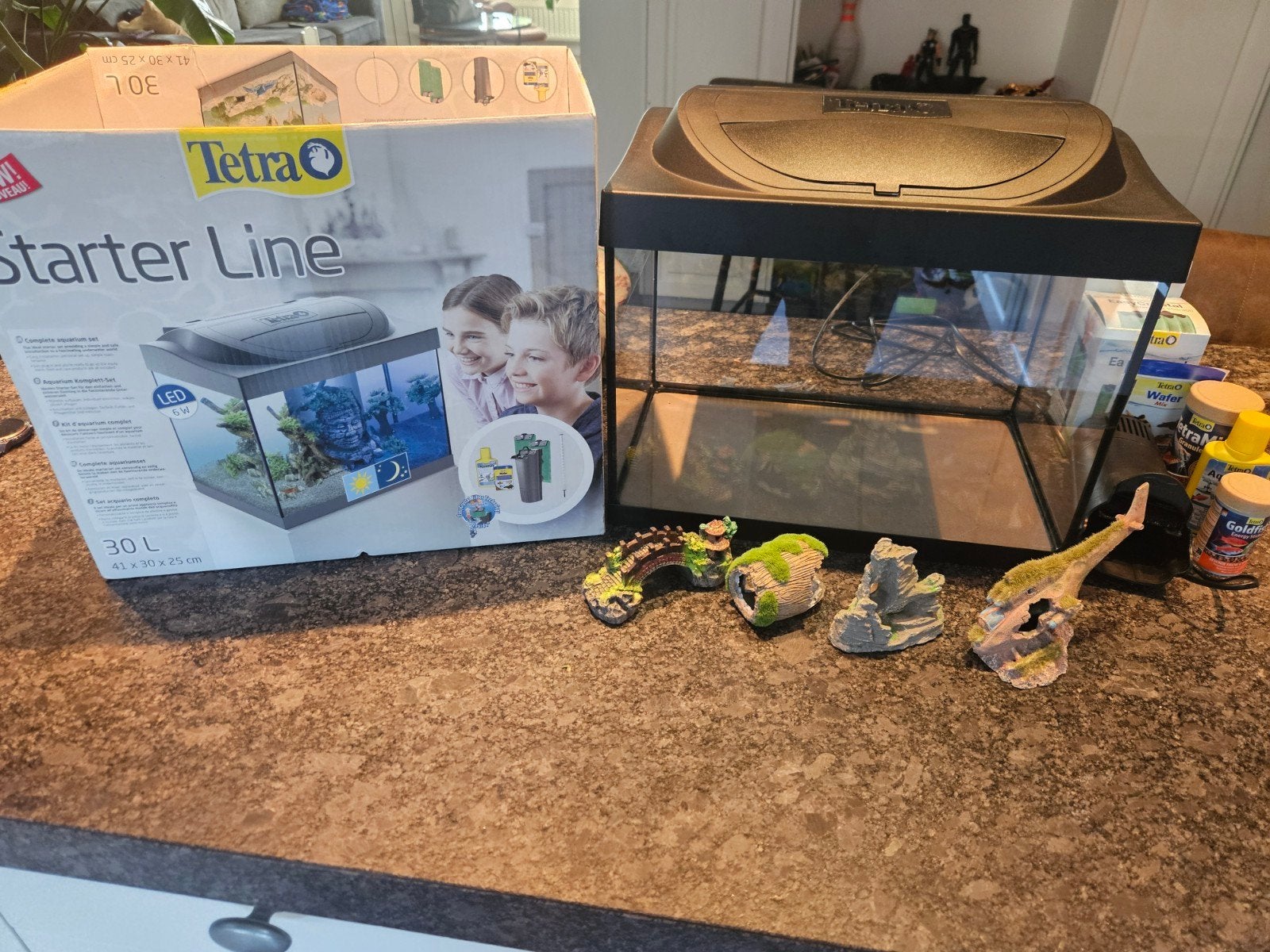 Tetra 30L aquarium, Dieren en Toebehoren, Ophalen of Verzenden, Zo goed als nieuw, Leeg aquarium, Tetra