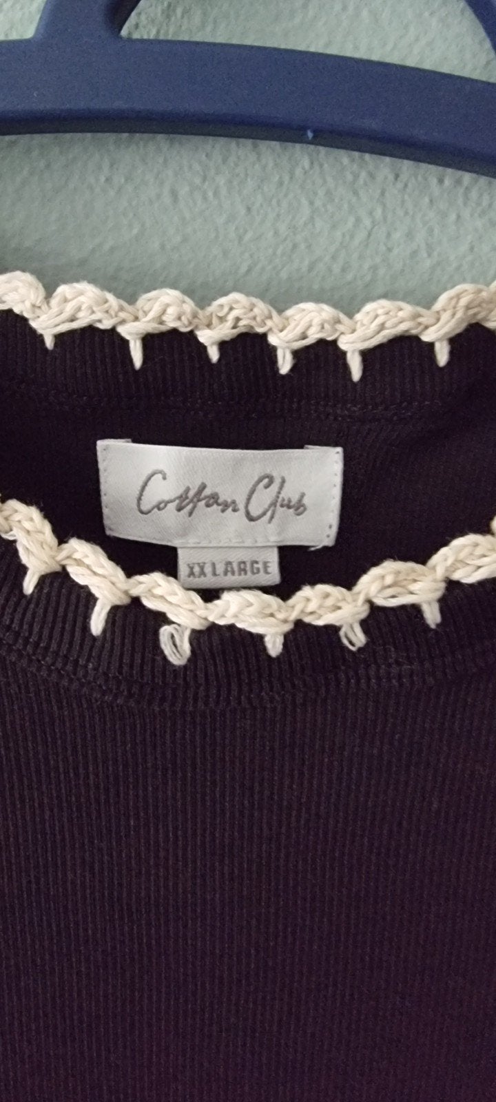 Cotton Club Maxi Jurk met Gehaakte Details, Kleding | Dames, Zwart, Maat 42/44 (L), Ophalen of Verzenden, Zo goed als nieuw