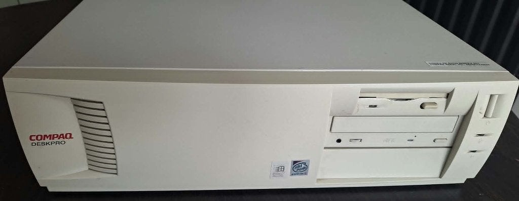 vintage computer  Compaq Deskpro jaren 90, Computers en Software, Ophalen