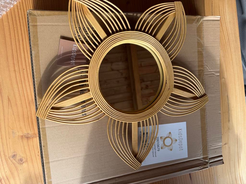 Kidsdepot kinderspiegel bloem nieuw, Ophalen of Verzenden, Nieuw, Overige typen
