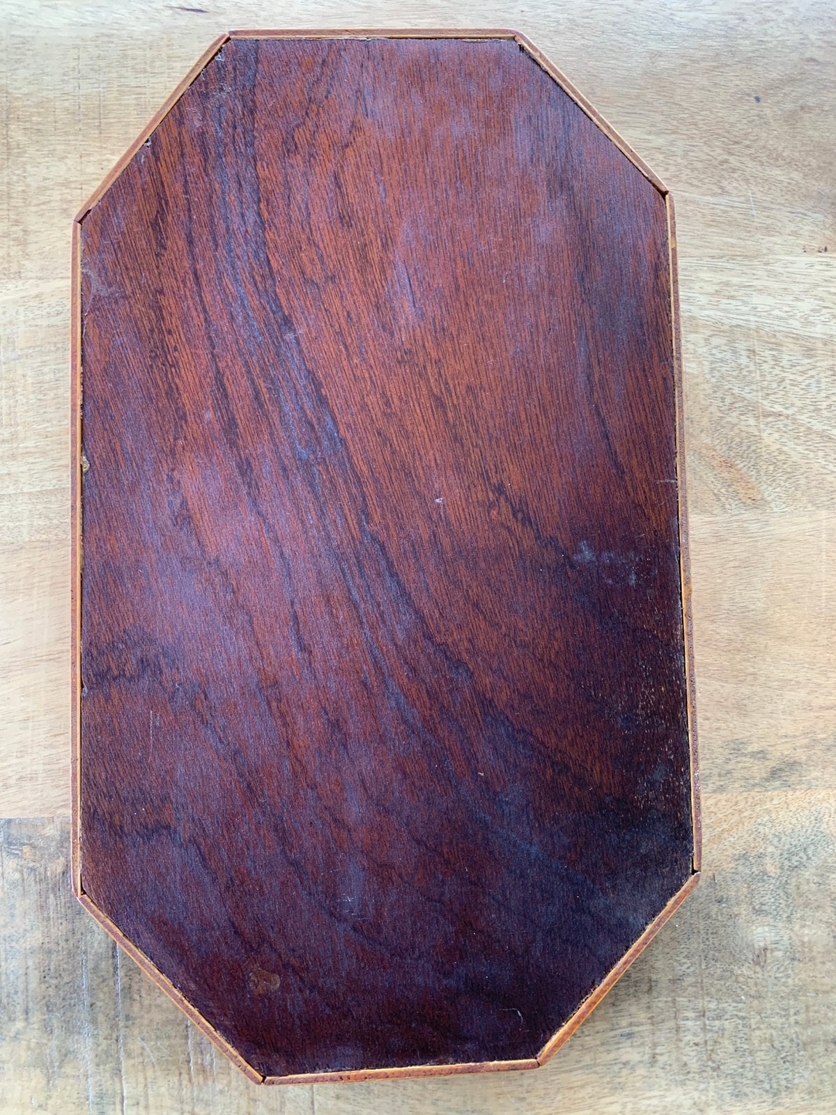 Houten dienblad handgemaakt, Antiek en Kunst, Ophalen of Verzenden