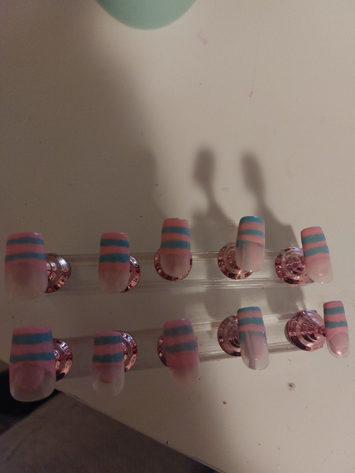 nep nagels, Sieraden, Tassen en Uiterlijk, Piercings, Ophalen, Zo goed als nieuw, Zilver, Navelpiercing