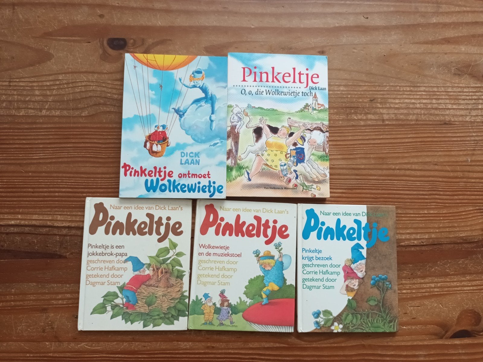 Pinkeltje Boeken Collectie - 5 Delen van Dick Laan, Ophalen of Verzenden