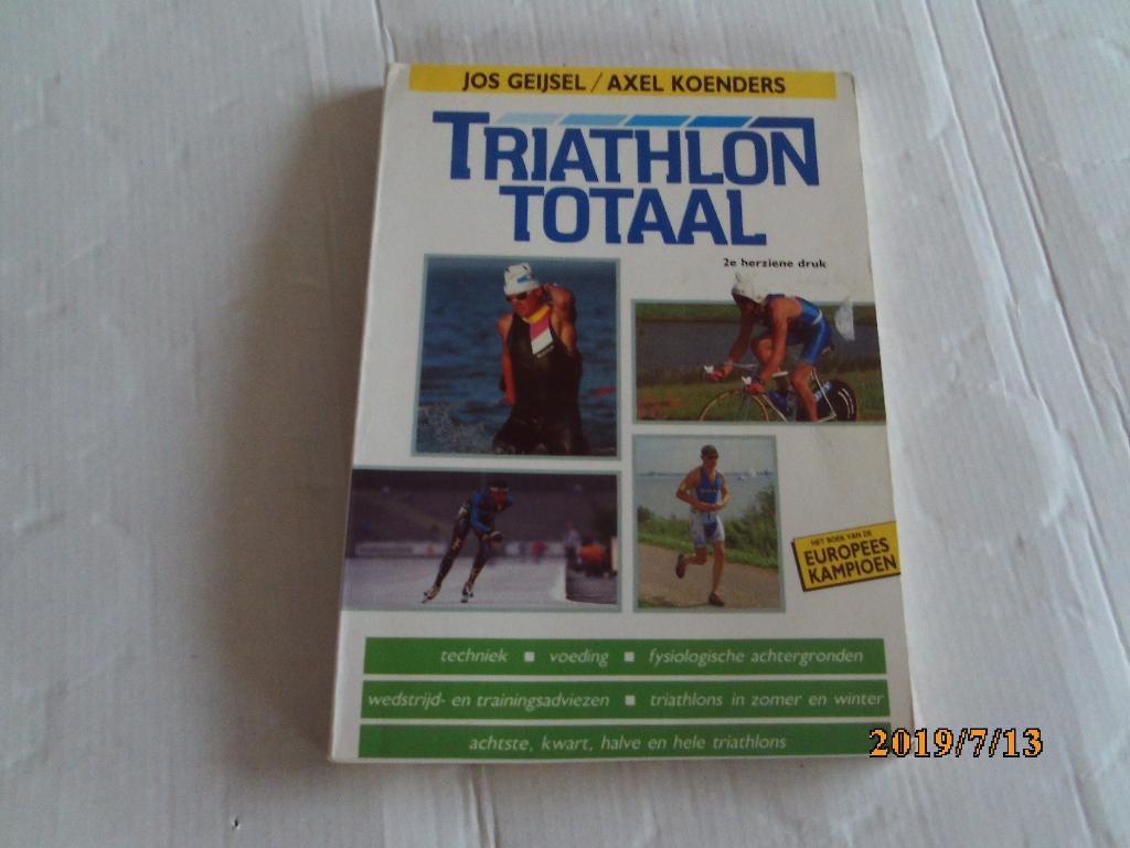 triathlon totaal - jos geijsel / alex koenders, Ophalen of Verzenden, Gelezen, Overige sporten