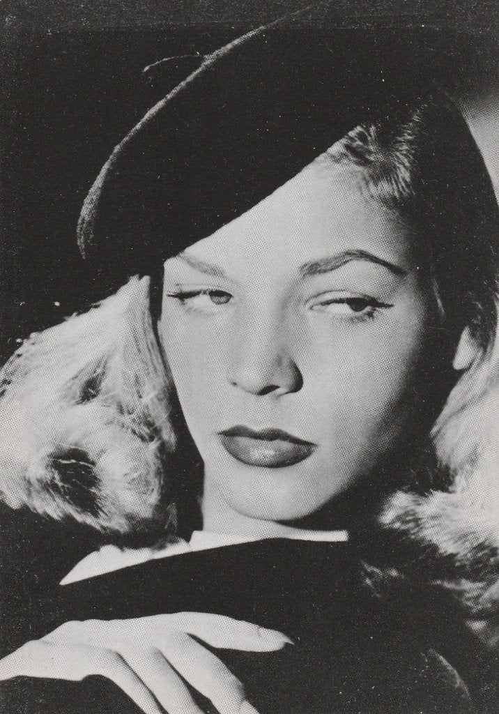 Ansichtkaart, Artiest, Lauren Bacall  (695), Verzamelen, Ophalen of Verzenden, 1960 tot 1980, Sterren en Beroemdheden