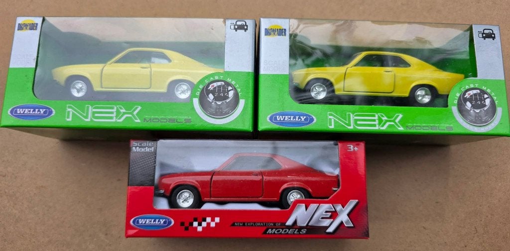 schaalmodel opel manta a, Ophalen of Verzenden, Nieuw, Auto