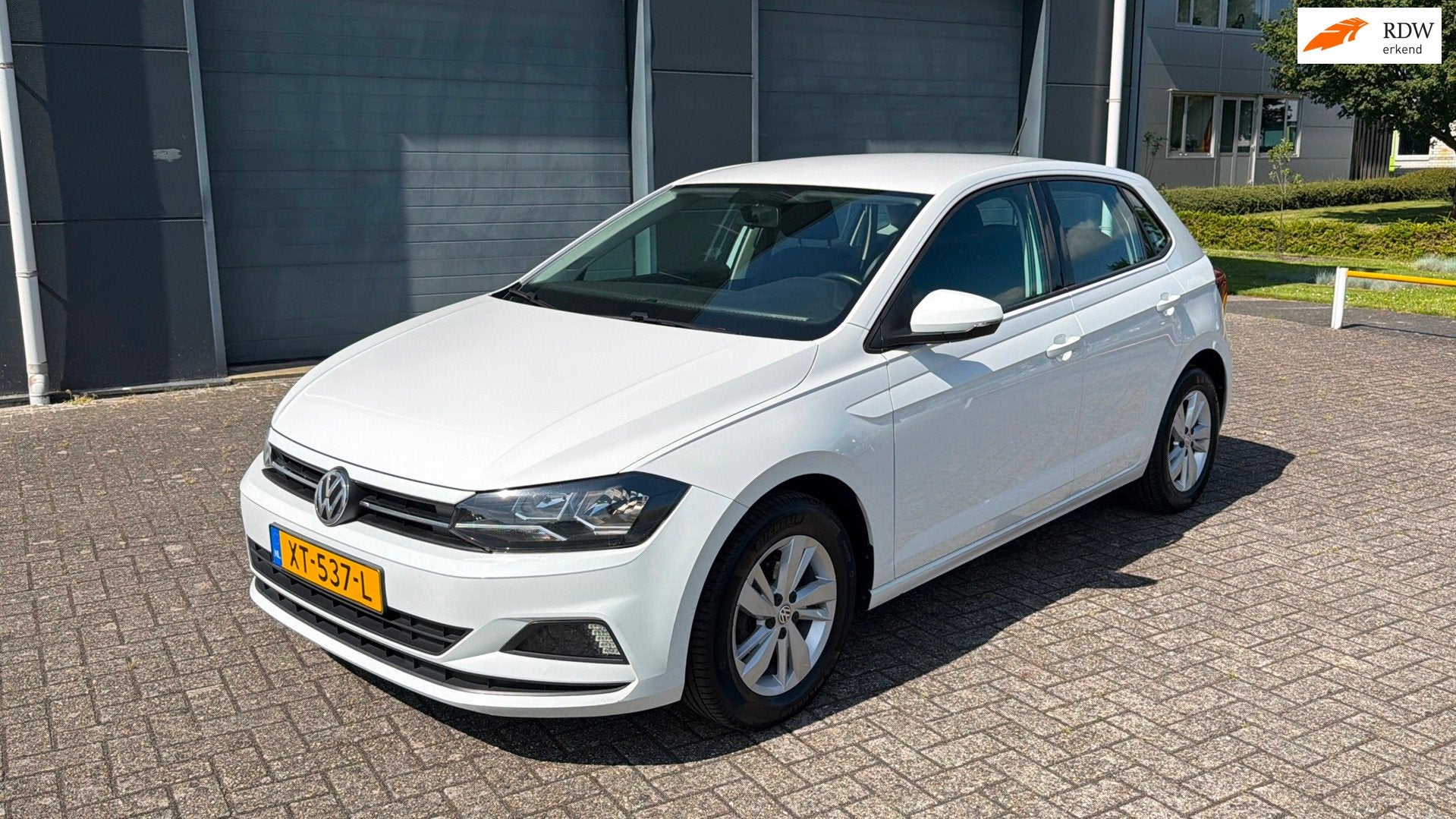 Volkswagen Polo 1.0 TSI Comfortline Business Automaat 2018, Auto's, Stof, Gebruikt, 95 pk, Start-stop-systeem