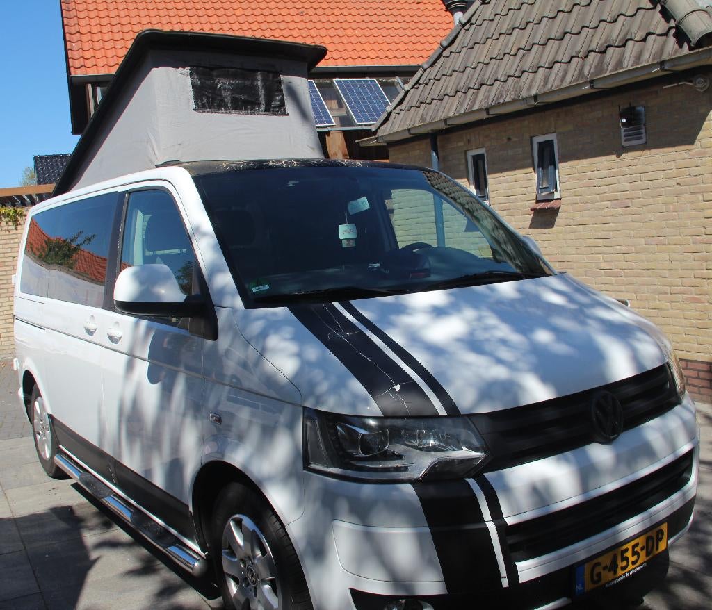 Volkswagen t 5 camper, Caravans en Kamperen, Campers, Buscamper of Camperbus, Volkswagen, Tot en met 2, Particulier