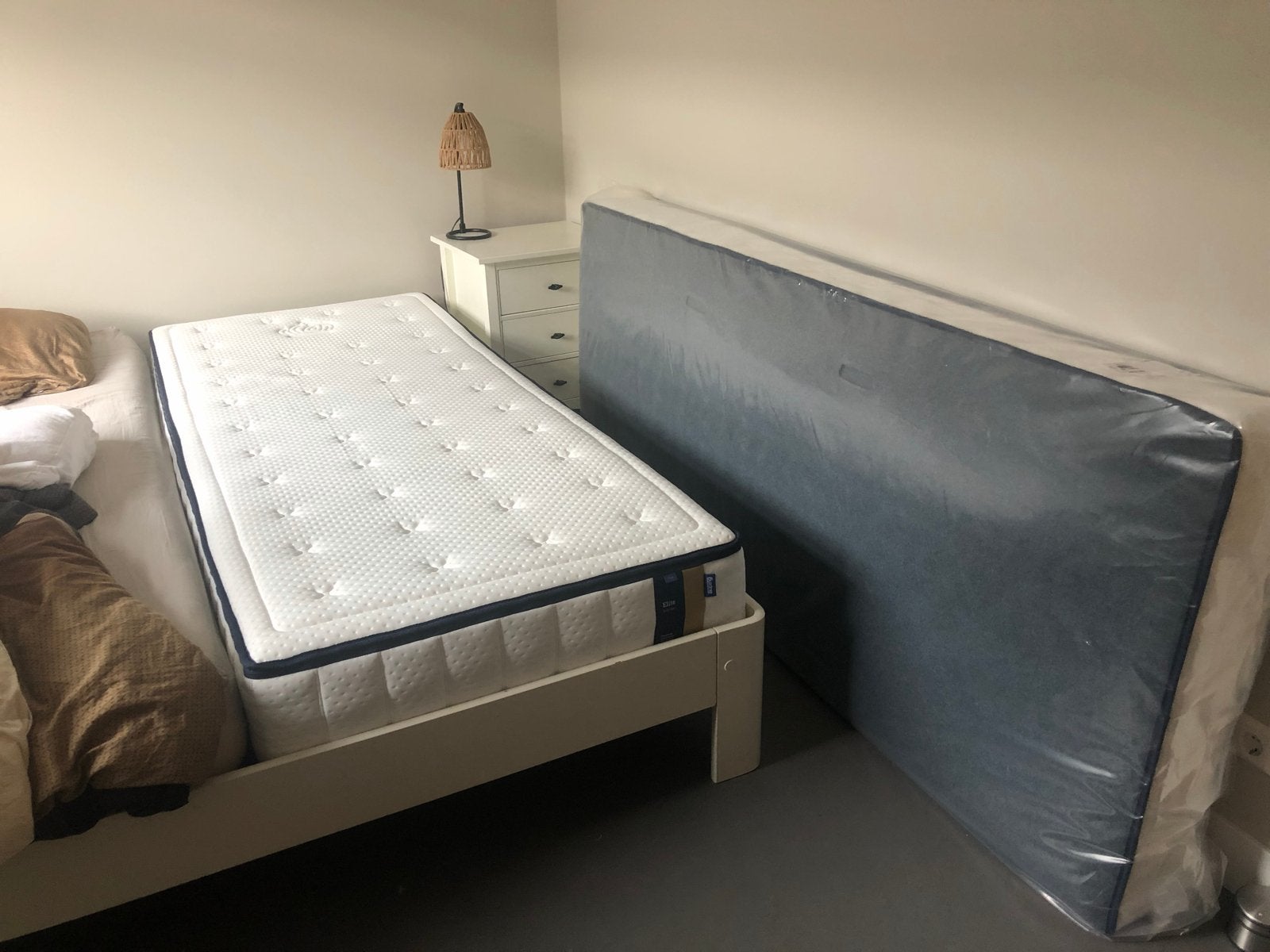 Auping matras Elite, 90x210, Bodytype X, medium - ZGAN, Ophalen, 90 cm, Eenpersoons, 210 cm