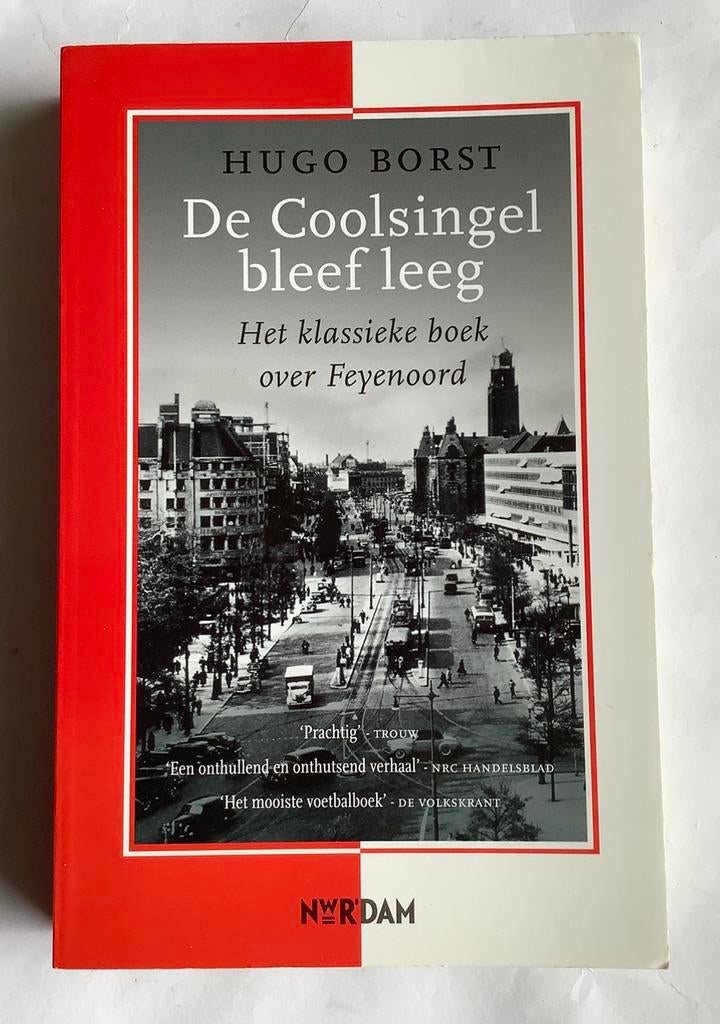HUGO BORST - DE COOLSINGEL BLEEF LEEG, Boeken, Ophalen of Verzenden, Zo goed als nieuw, Balsport