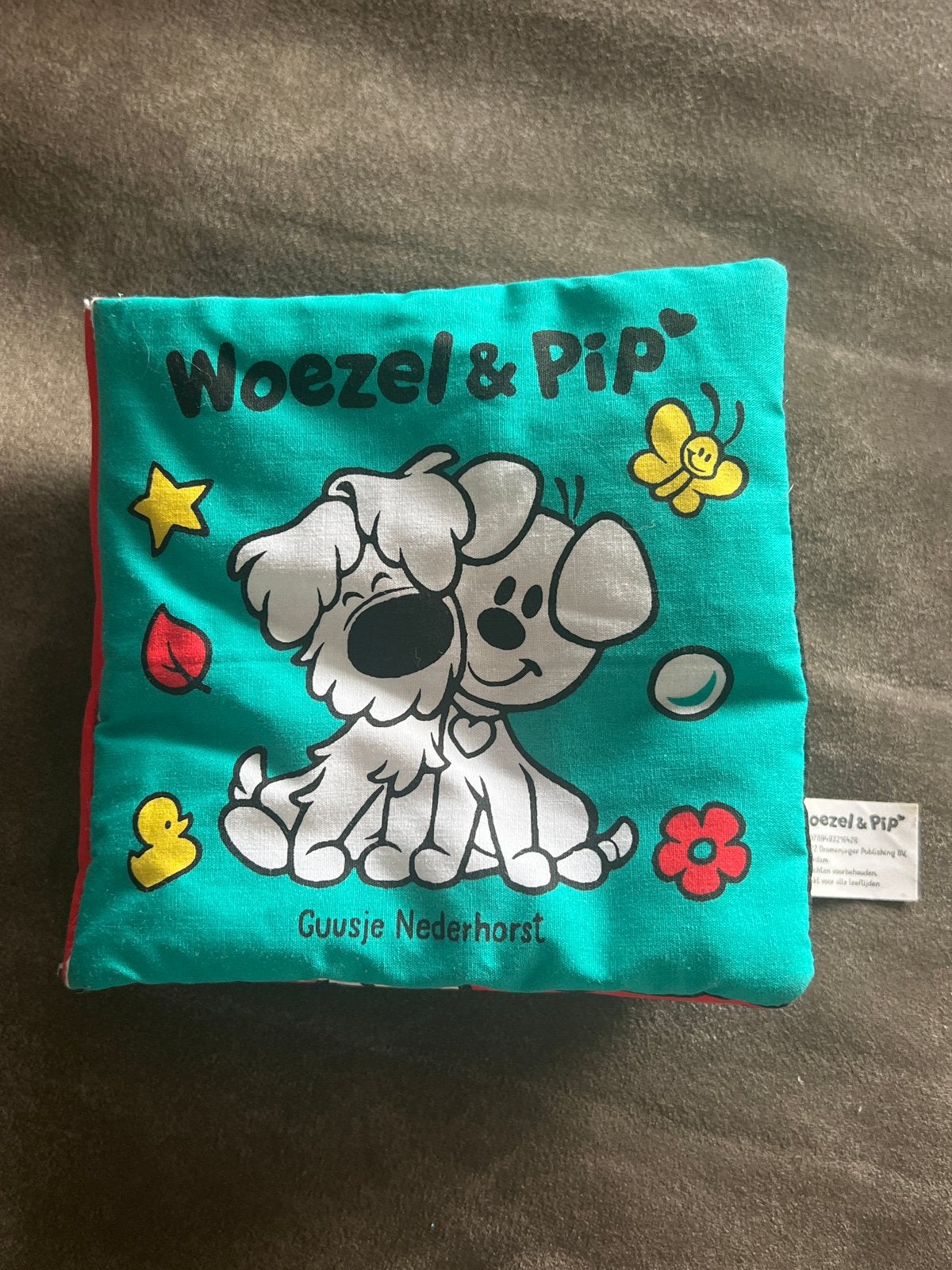 Woezel & Pip stoffen knisper boekje, Ophalen of Verzenden, Gebruikt, Overige typen