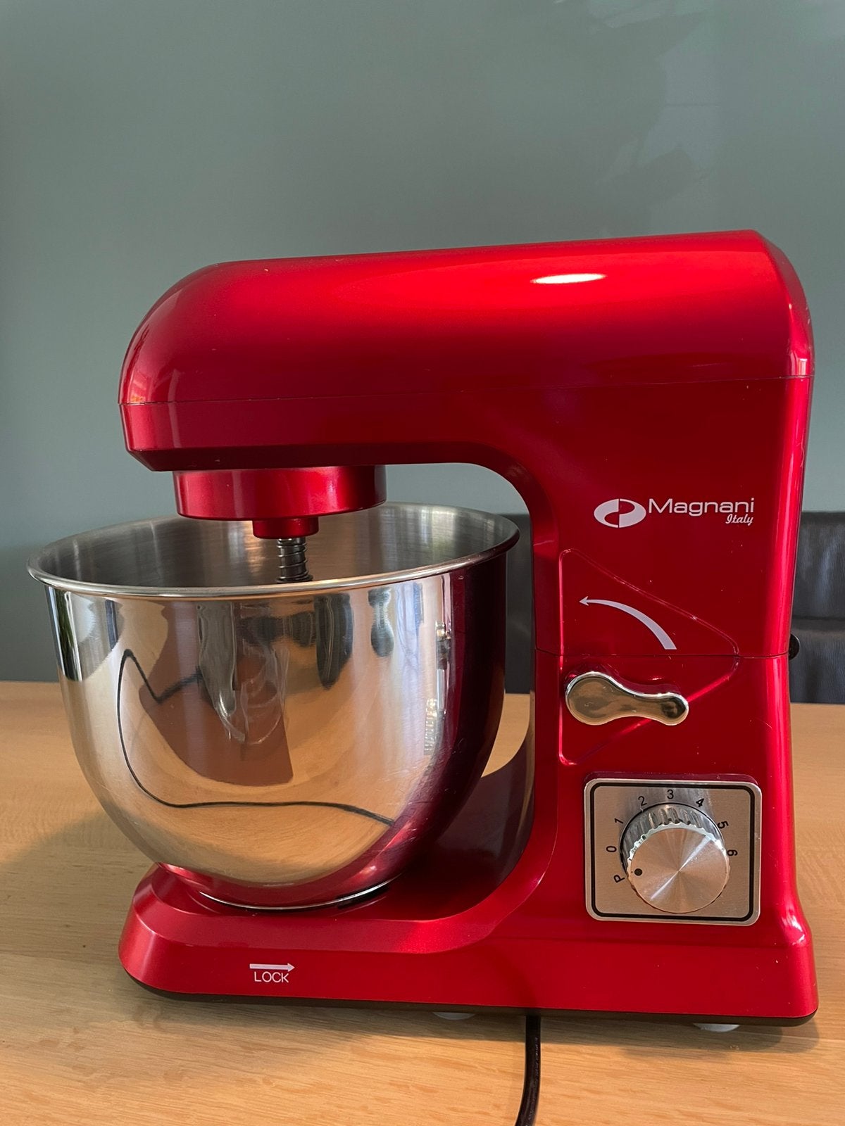 Magnani mixer, Witgoed en Apparatuur, 4 liter of meer, Ophalen of Verzenden, Zo goed als nieuw, 3 snelheden of meer