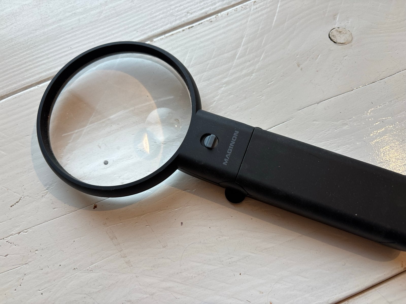 Loep vergrootglas met licht, Ophalen of Verzenden, Gebruikt, Vergrootglas of Loep