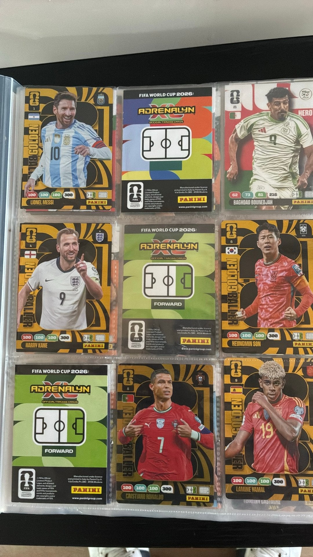 Gezocht: ruilen Panini Adrenalyn XL WC 2026 Cards, Ophalen of Verzenden, Zo goed als nieuw, Meerdere plaatjes