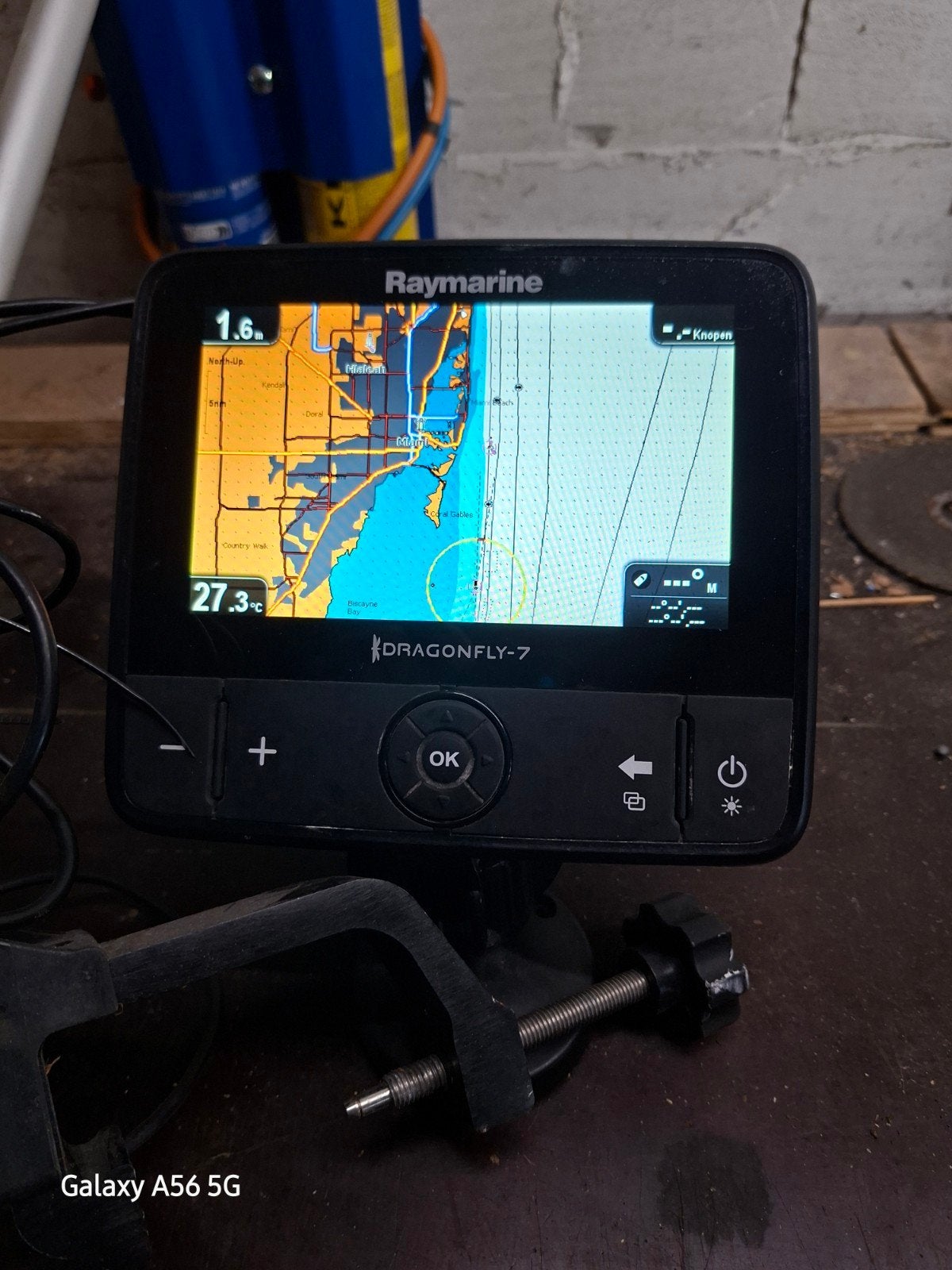 Raymarine Dragonfly-7 PRO Fishfinder/Kaartplotter, Watersport en Boten, Navigatiemiddelen en Scheepselektronica, Ophalen of Verzenden