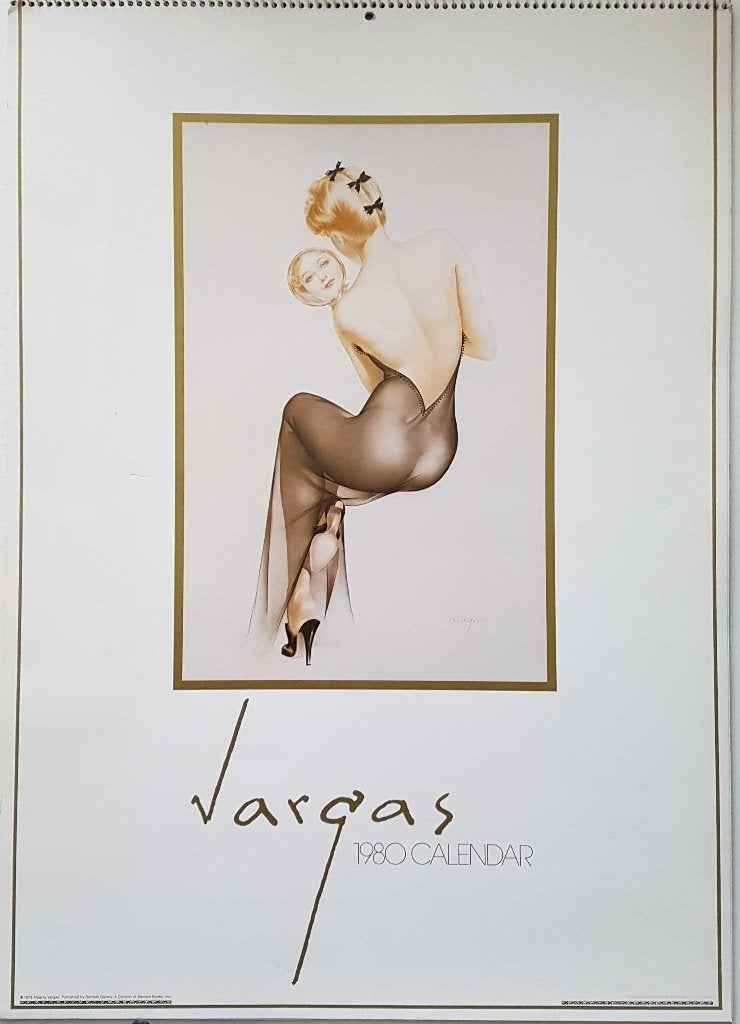 Vargas kalender 1980, Ophalen of Verzenden
