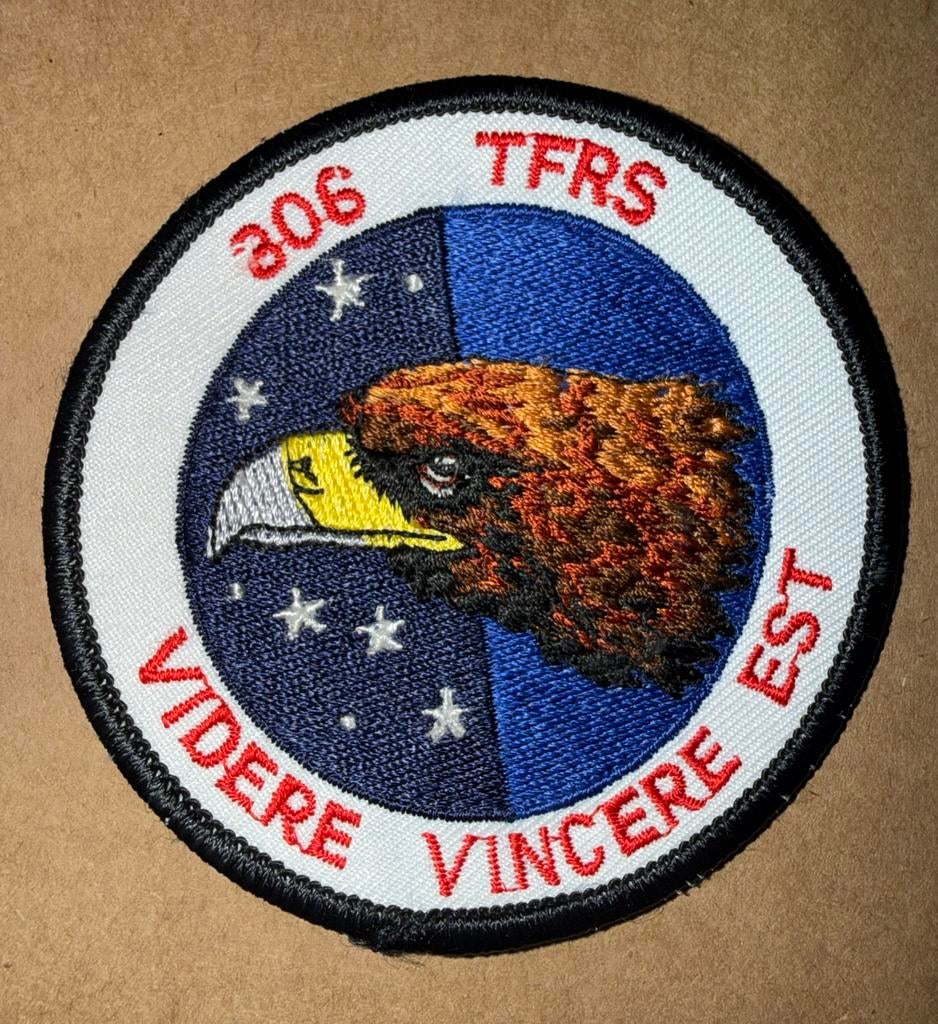 306 TFRS Embleem / Badge, Ophalen of Verzenden, Luchtmacht, Amerika, Embleem of Badge
