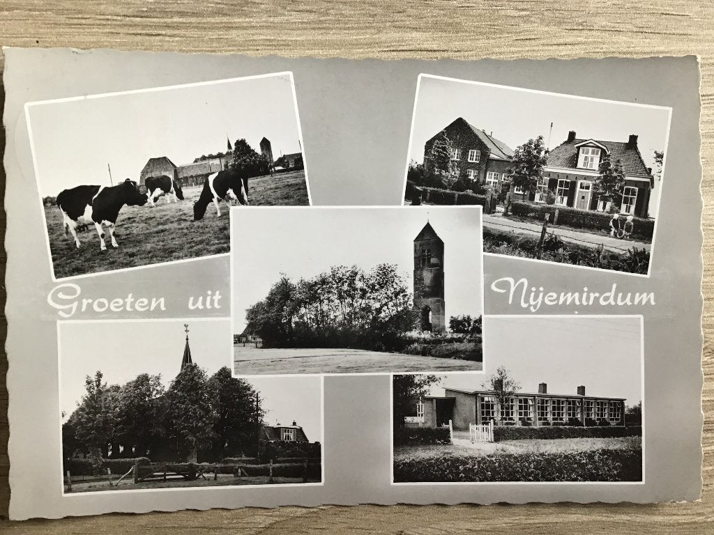 Nijemirdum - Friesland - Groeten uit, Verzenden, 1960 tot 1980, Gelopen, Friesland