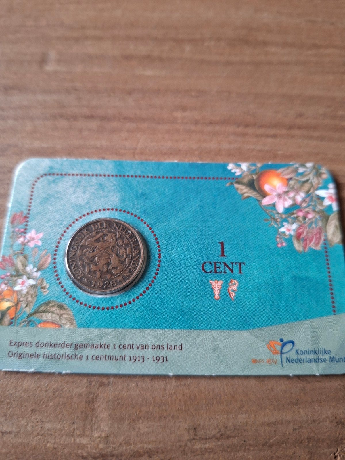 1 cent 1928, Verzenden, Losse munt