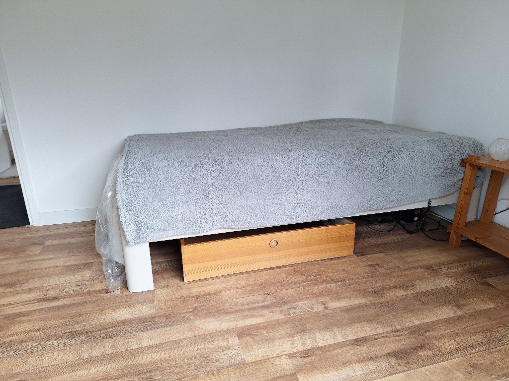 Bedla op wielen, Ophalen, Gebruikt, Bruin, Overige maten