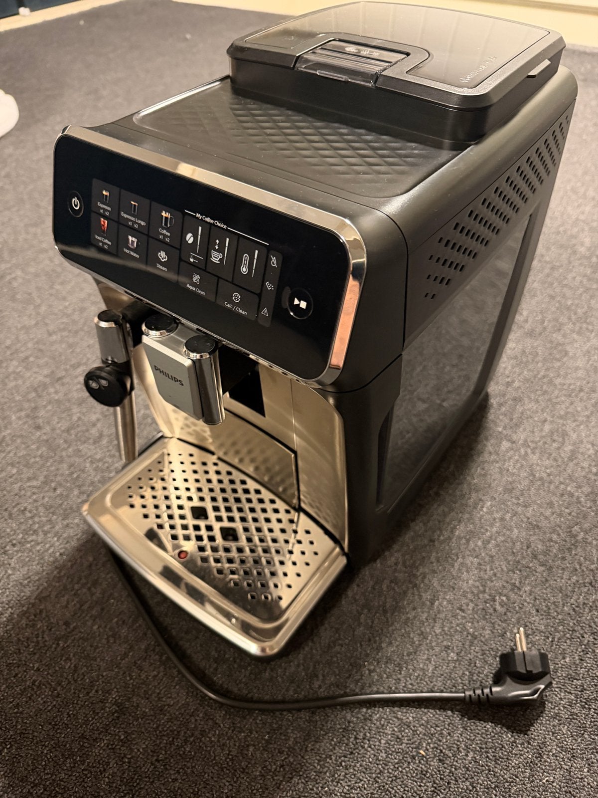 PHILIPS Series 3300 - Volautomatische espressomachine, Ophalen, Afneembaar waterreservoir, Espresso apparaat, Koffiebonen