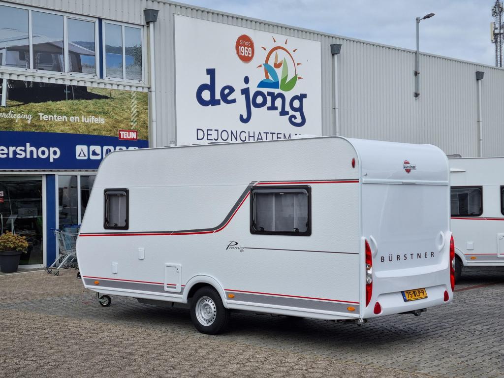 Bürstner Premio Life 480 TL - Enkele bedden -, Caravans en Kamperen, Caravans, Standaardzit, Bedrijf, Bürstner, 5 tot 6 meter