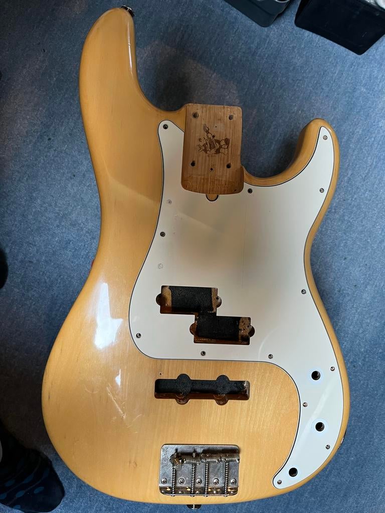Warmoth Vintage PJ Basgitaar Body - Natuurlijke Afwerking, Muziek en Instrumenten, Snaarinstrumenten | Gitaren | Bas, Ophalen of Verzenden