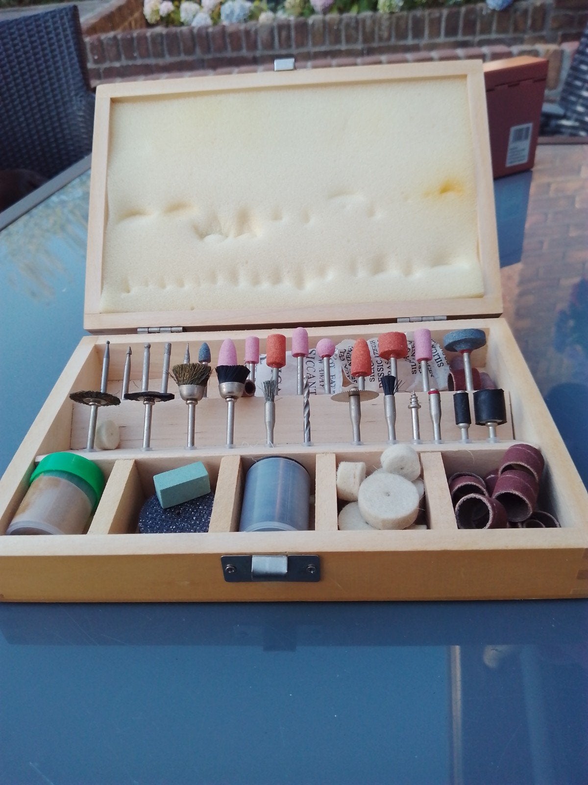 Polijst set, Ophalen