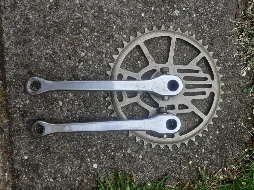 Rudge, Ophalen, Gebruikt, Crankstel of Pedalen