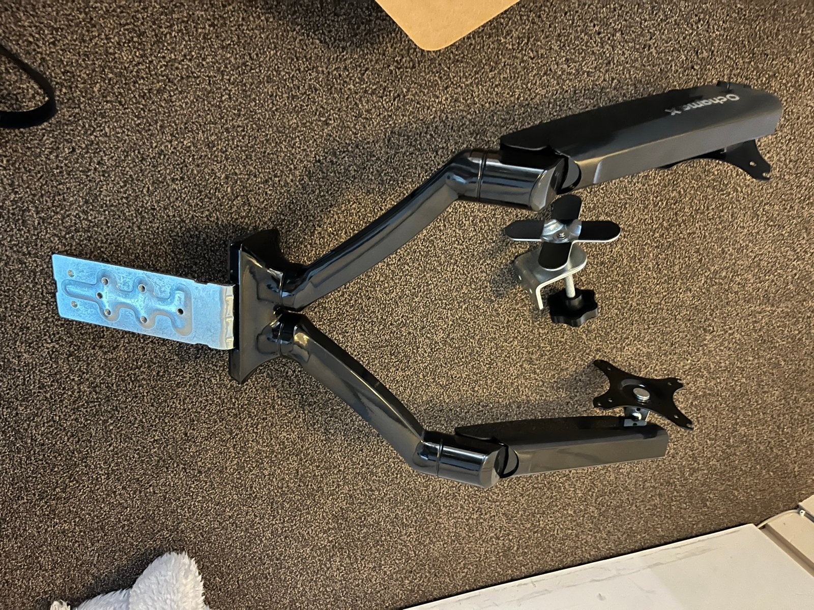 Ochama X monitorarm voor 2 schermen (10-27 inch), Computers en Software, Ophalen of Verzenden, Zo goed als nieuw