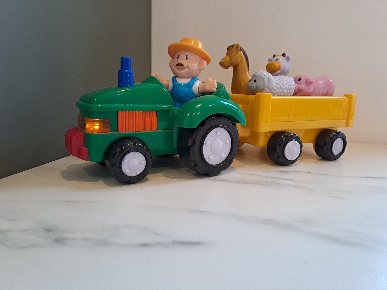 Kinderspeelgoed Boerderij Trekker met Geluid en Dieren, Ophalen of Verzenden, Zo goed als nieuw