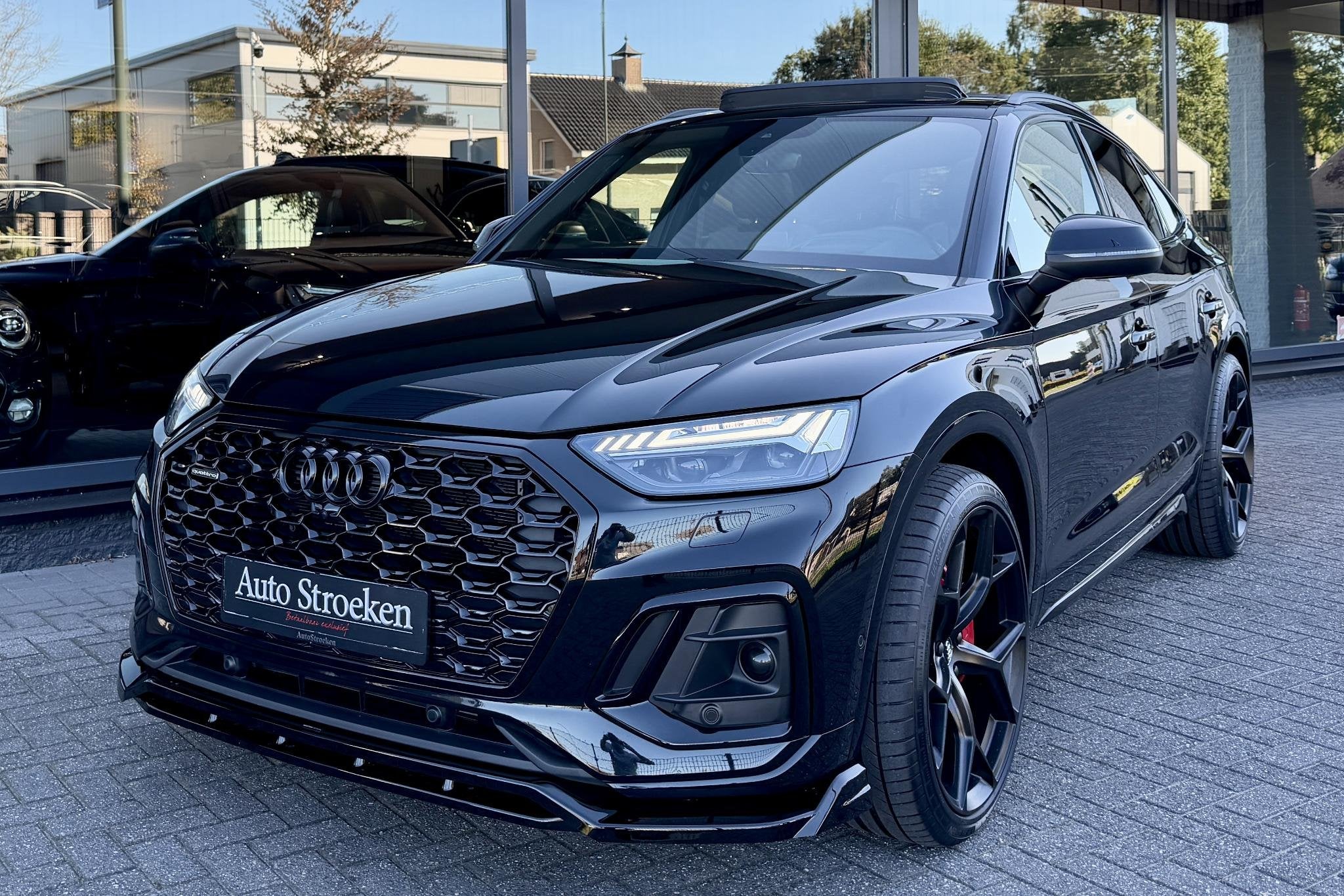 Audi Q5 Sportback 55 TFSIe 3x S-Line RS Leder Pano Lucht Mat, Automaat, 14 kWh, Gebruikt, Euro 6
