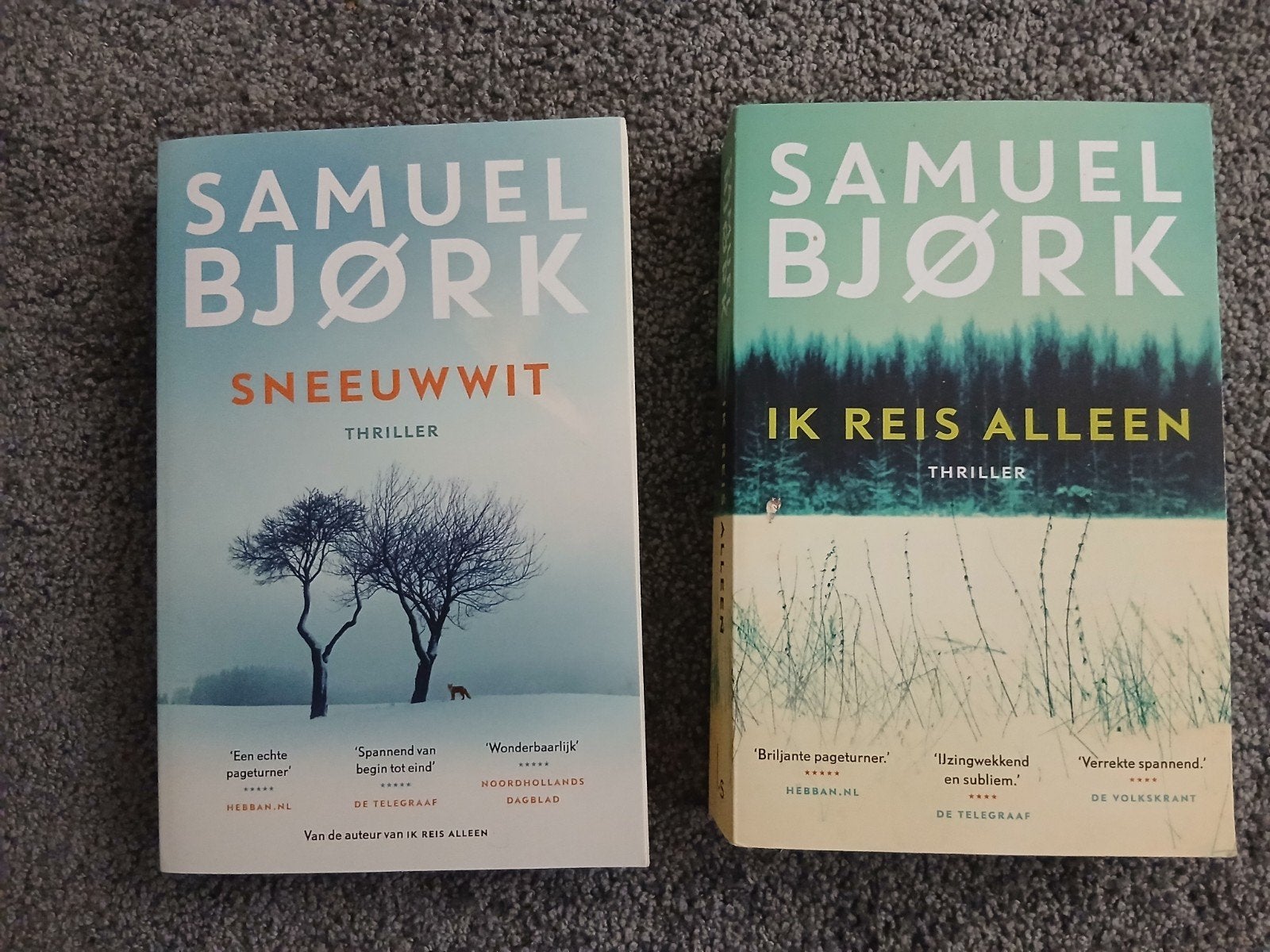 Samuel Bjørk : Sneeuwwit & Ik Reis Alleen, Ophalen of Verzenden, Gelezen, Samuel Bjørk, Scandinavië