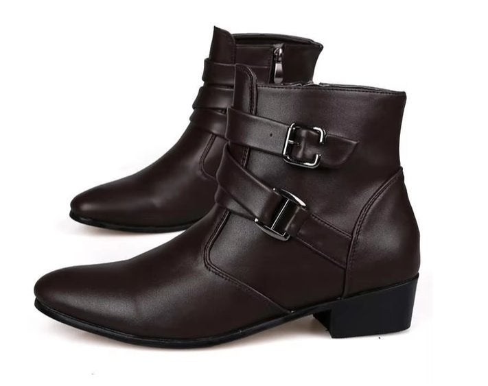 Bruine heren chelsea laarzen, Verzenden, Nieuw, Zwart, Boots