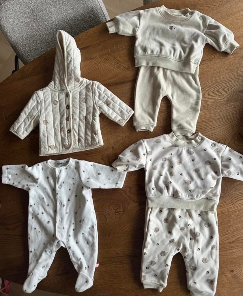 Babykleding unisex maat 50 t/m 80, Ophalen, Zo goed als nieuw, Jongetje of Meisje, Pakje