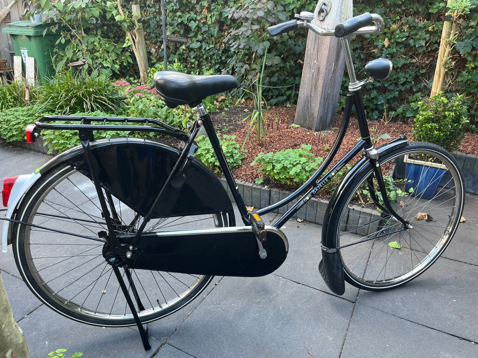 Tour Populair, Gazelle omafiets 57cm framemaat, 56 cm of meer, Ophalen of Verzenden, Zo goed als nieuw, Terugtraprem