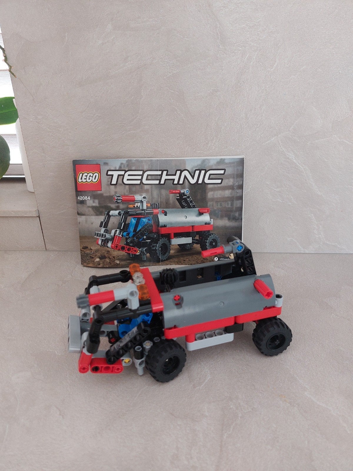 LEGO Technic 42084 Haakarmvoertuig met handleiding, Ophalen of Verzenden, Gebruikt, Overige merken
