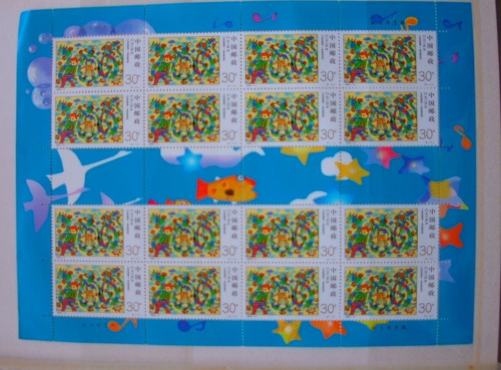 China en Hong Kong series blokken velletjes boekje, Postzegels en Munten, Postzegels | Volle albums en Verzamelingen, Ophalen of Verzenden