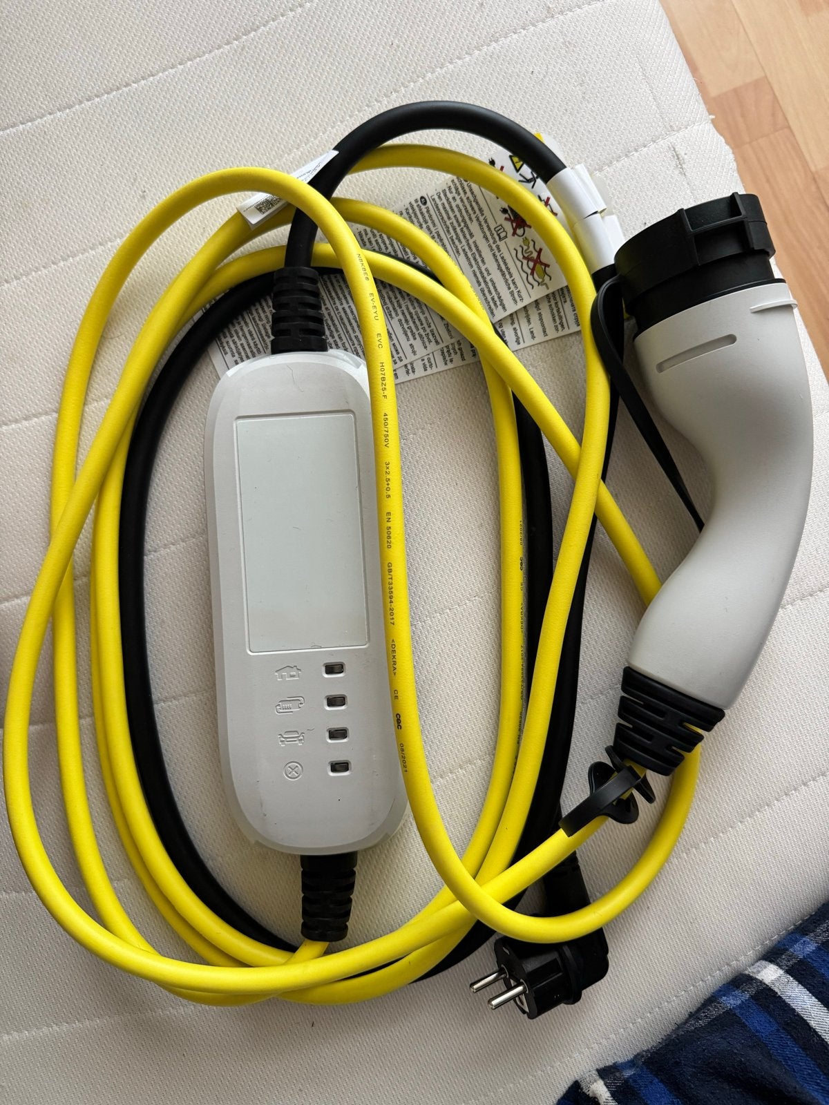 Nieuwe VW AG APTIV EV Laadkabel (Mode 2), Ophalen, Nieuw