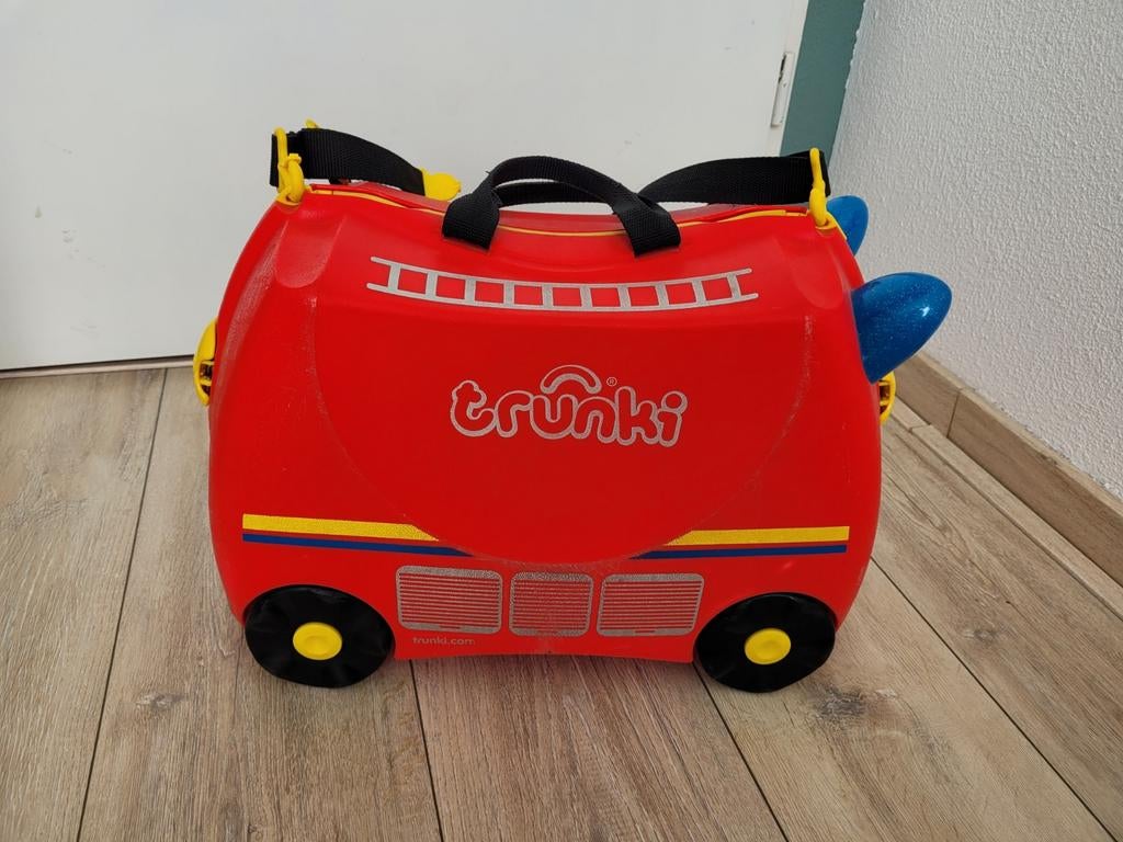 Trunki reiskoffertje, Wieltjes, Gebruikt, Hard kunststof, Minder dan 50 cm