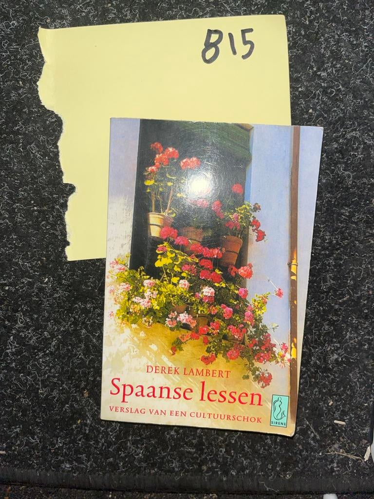 Spaanse lessen - Derek Lambert (Verhaal Cultuurschok), Ophalen of Verzenden, Zo goed als nieuw, Non-fictie