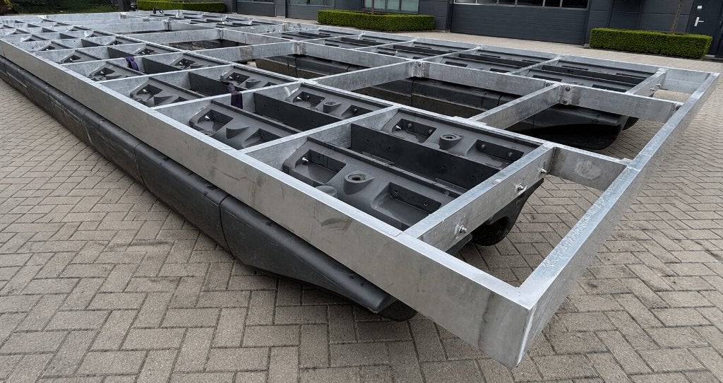 Demontabel Houseboat onderstel-vlot. Bouw Uw eigen Houseboat, Diensten en Vakmensen, Reparatie en Onderhoud | Watersport en Boten