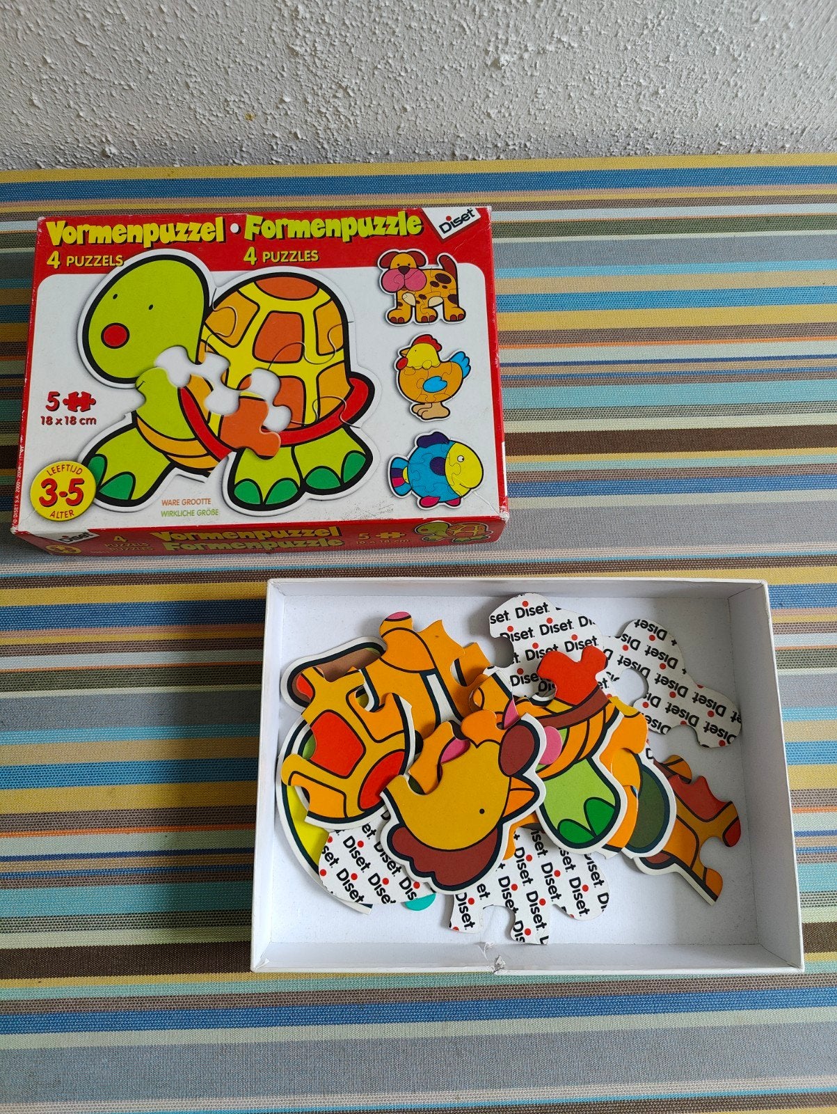 Vormenpuzzel dieren, Albert Heijn, Ophalen of Verzenden