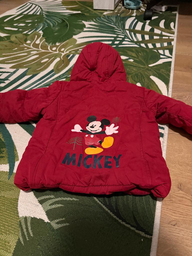 Winter Jas Disney maat 92 zo goed als nieuw, Ophalen, Zo goed als nieuw, Meisje, Jas