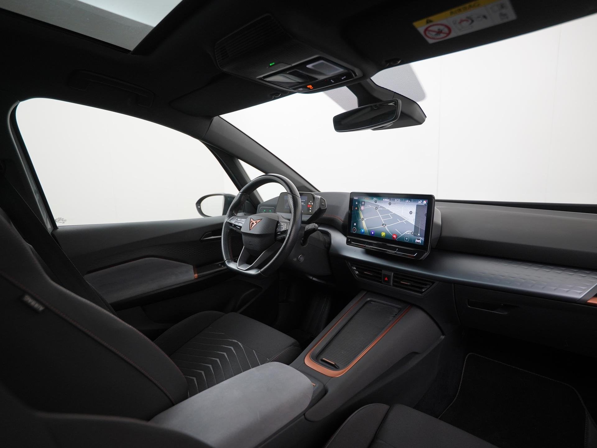 CUPRA Born 62 kWh | SOH 91% | Panoramadak | Camera | Zondag, Auto's, Cupra, Automaat, Zwart, 375 min, 204 pk