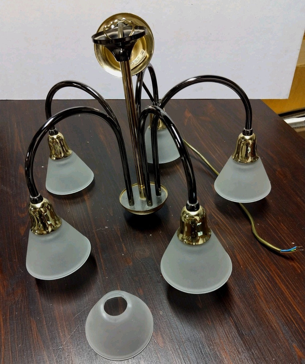 massive hanglamp, Huis en Inrichting, Lampen | Hanglampen, Ophalen of Verzenden, Zo goed als nieuw